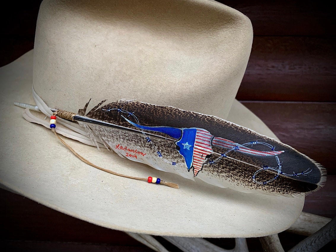 American West, custom hat feather, cowboy hat, cowgirl hat, western