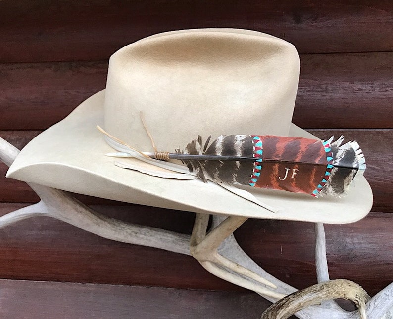 The Original Custom Hat Feather Personalized With Your Etsy