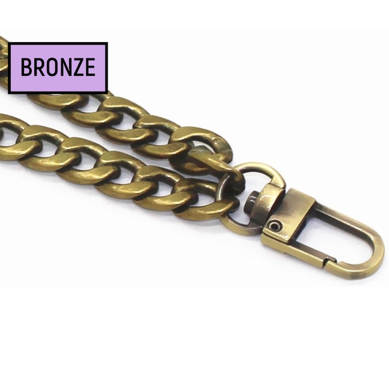 Adjustable Bronze Handheld Wrist Strap for Rocketscientry Handbags