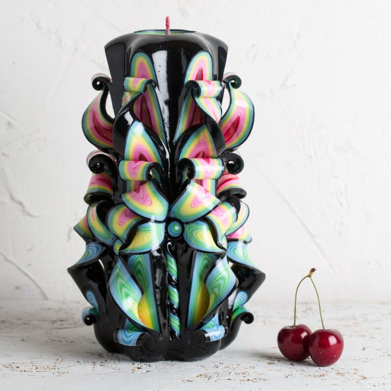 How to Make Candles at Home Volcano Candle Handcrafted Etsy