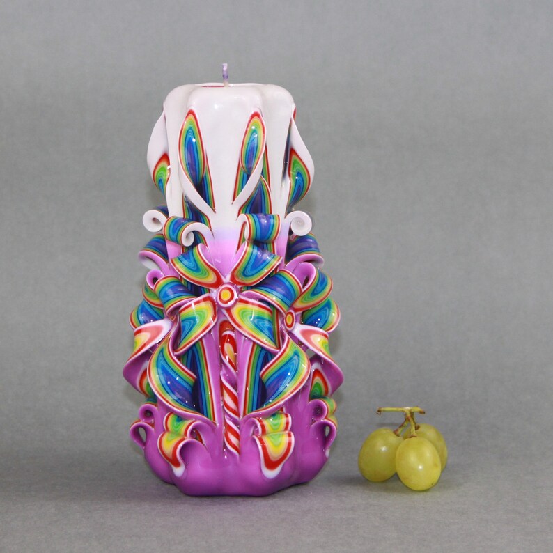 Velas Decorativas Carved Candles Amazing Birthday Candle Etsy