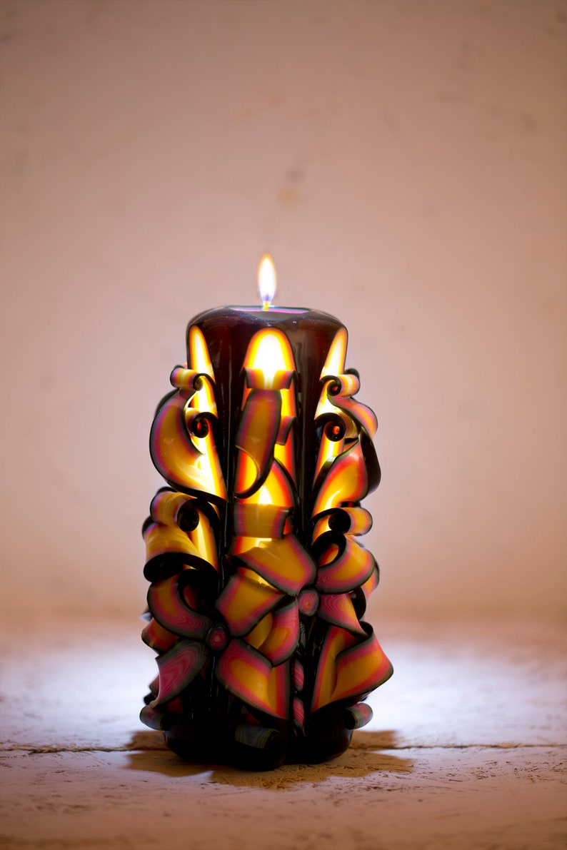 DIY Special Votivo Hand Carved Candles for Sale Decorative Etsy