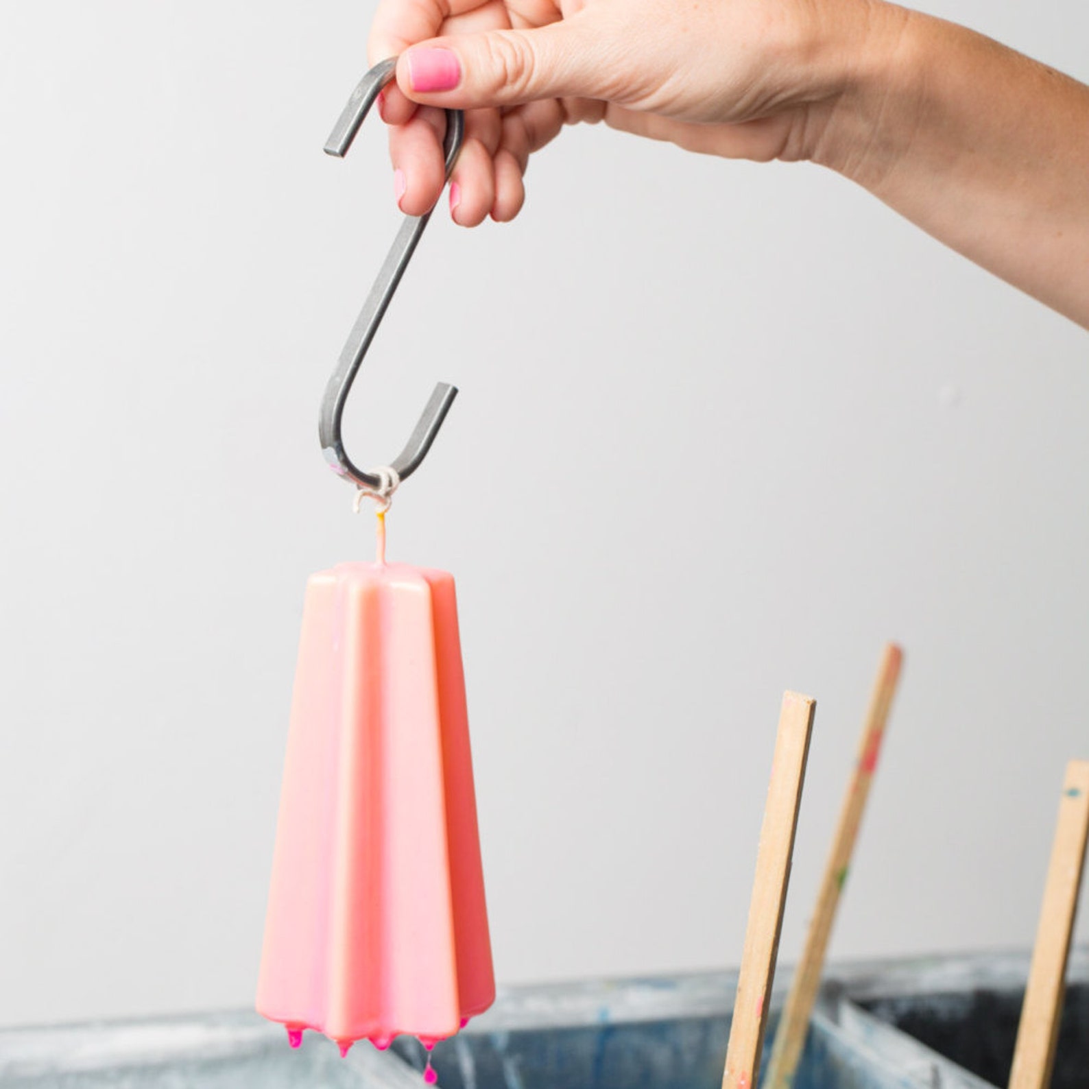 Big Red candle Carved candles Gift ideas Art decor Gift Etsy