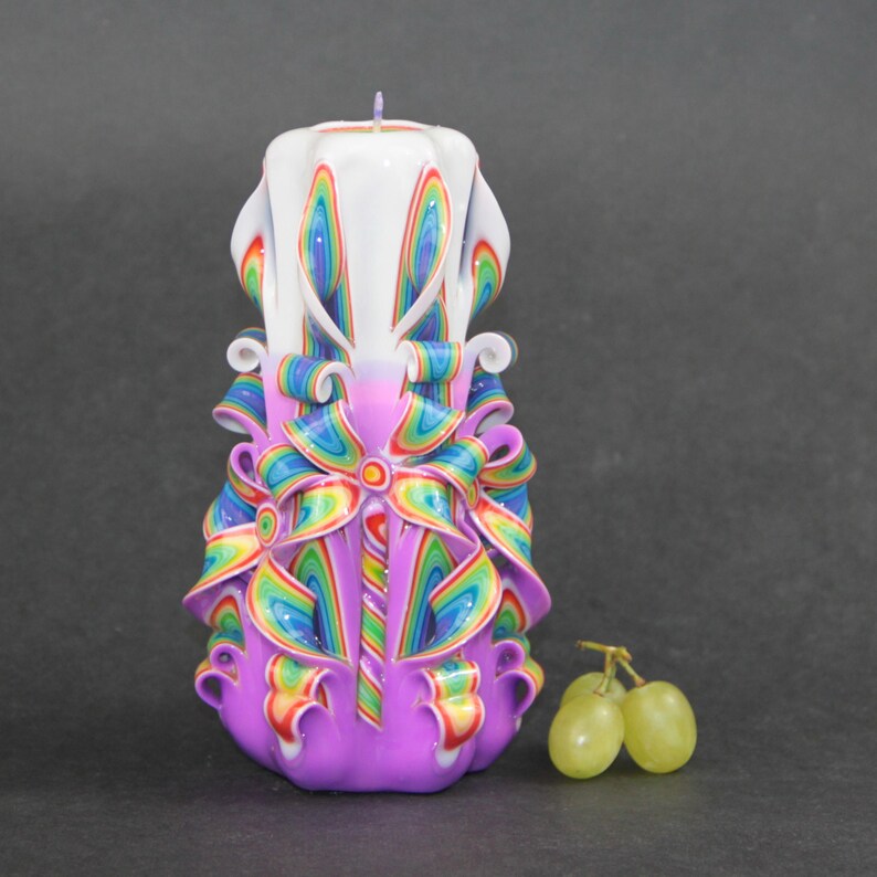 Velas Decorativas Carved Candles Amazing Birthday Candle Etsy