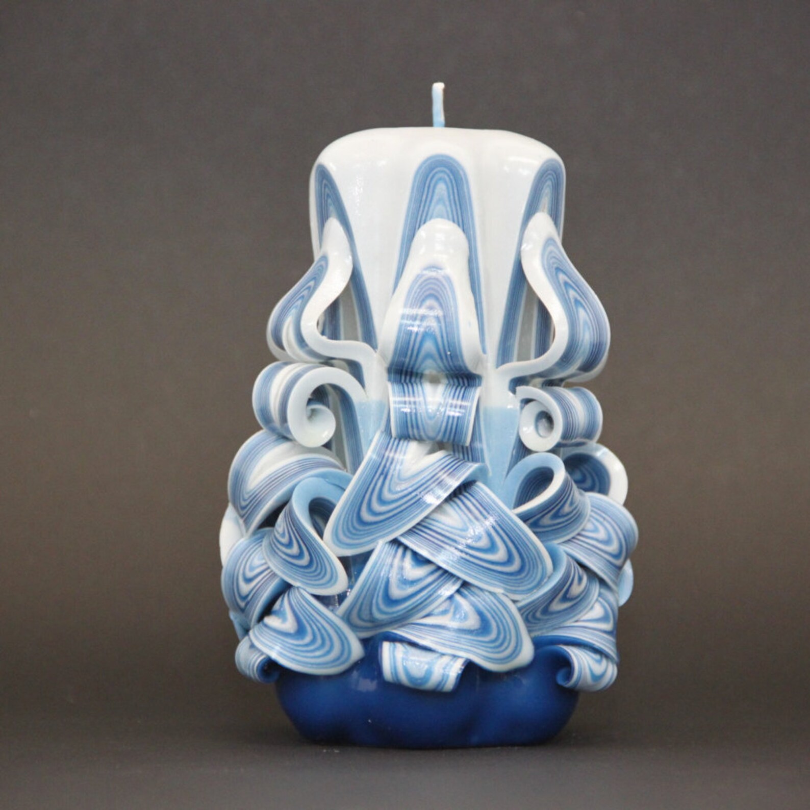 Havdalah Candle Jewish Kosher Carved Handmade Decorative 3 Etsy