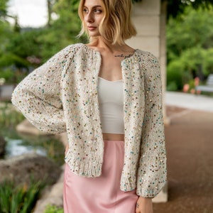 Sequin Mohair Cardigan, Knit Cardigan with Paillettes, Glitter Cardigan, Women Shinny Mohair Merino Wool Cardigan, Alpaca cardigan