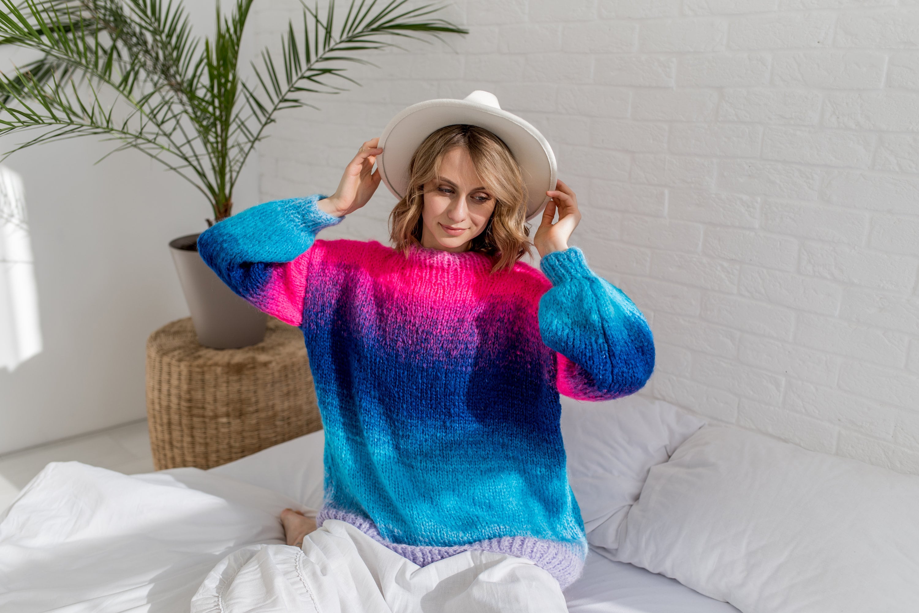 Ombre Sweater - Etsy