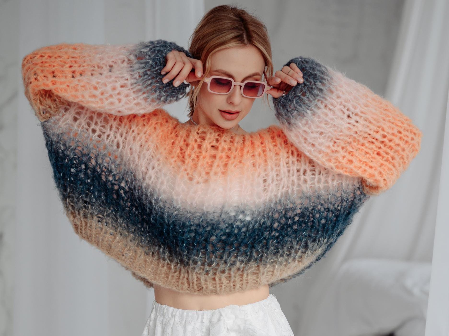 Mohair Sweater - Etsy Mohair Sweater - Etsy