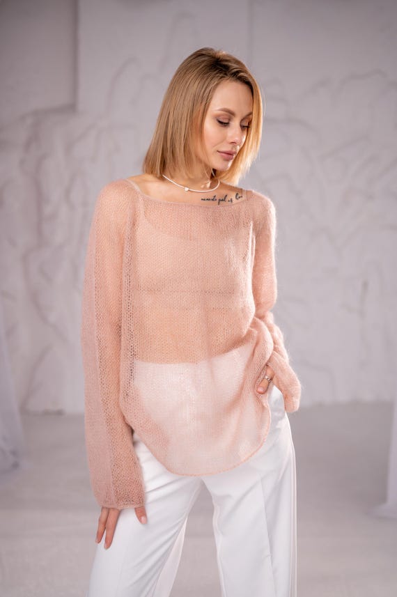 Alpaka Pullover Grobstrick Damen Pullover Grobstrick Oversize Grob