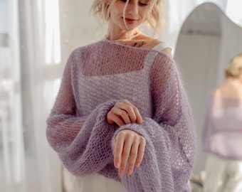 womans clothing, womans sweaters, Chunky Sweater, Handmade women sweater, Cropped sweater, Wool pullover, women jumper, Minimalist sweater