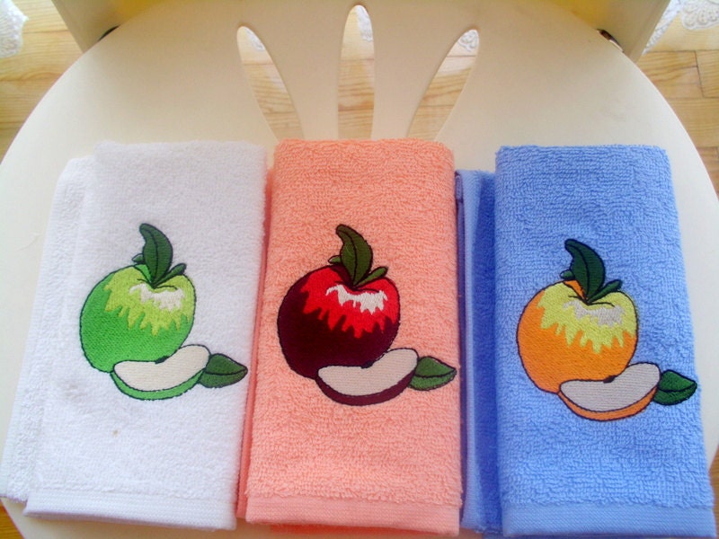 Kitchen towel set Gift Unique Kitchen Towels Gift for | Etsy