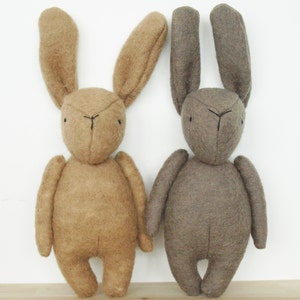 Handmade wool bunny image 3