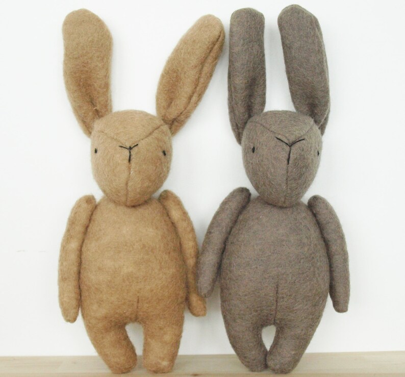 Handmade wool bunny image 3