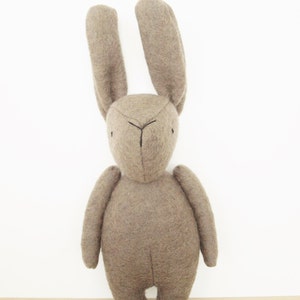 Handmade wool bunny image 1