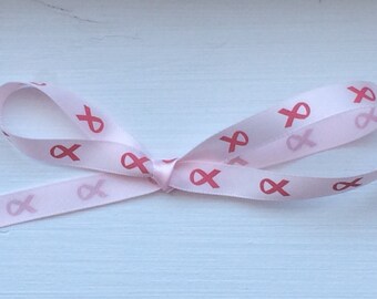 Pink Breast Cancer Awareness Satin Ribbon Shoelaces. 3/8" Light Pink & Dark Pink Laces. Pink Ribbon Campaign. Pink Breast Cancer Shoelaces