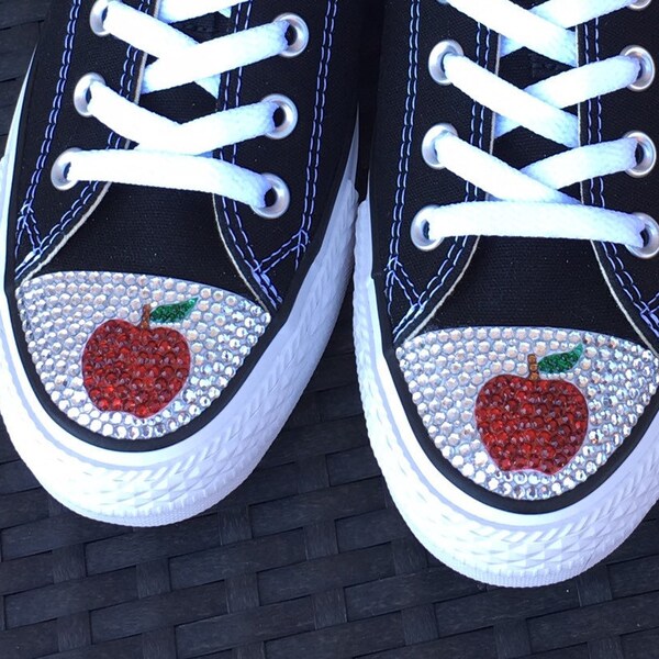 Red Apple Shoes Etsy