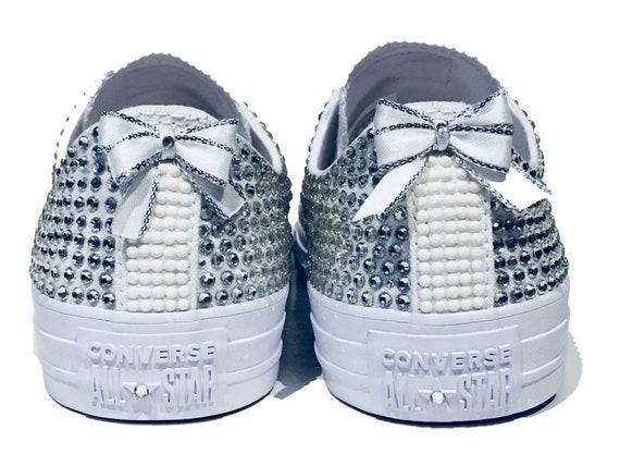 How to make bows for converse on sale shoes