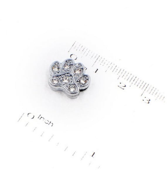 NEW CROCS CHARMS JIBBITZ SILVER METAL STUD PAW RING STUDS HAIR PIN SAFETY  SHOE