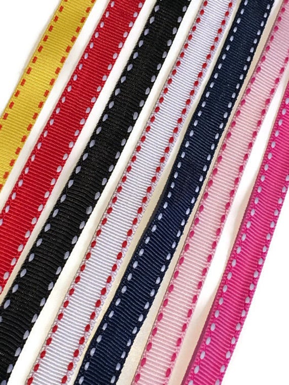 Flat Grosgrain Ribbon Shoelaces. 3/8 