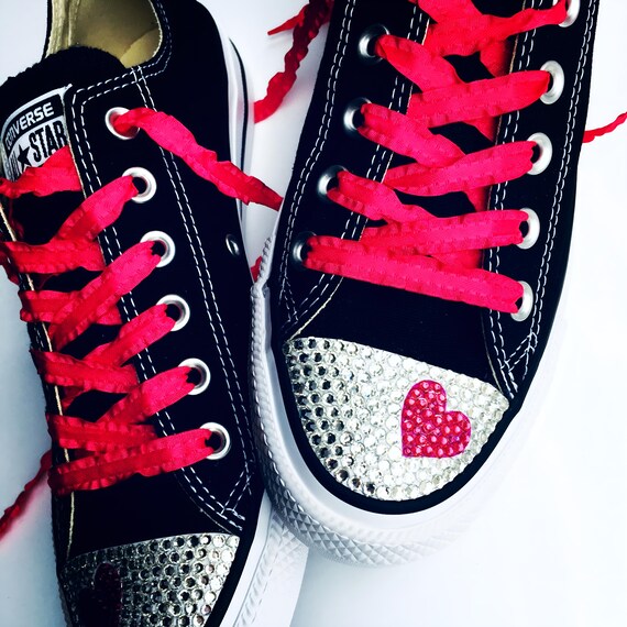 Bedazzled converse for toddlers discount