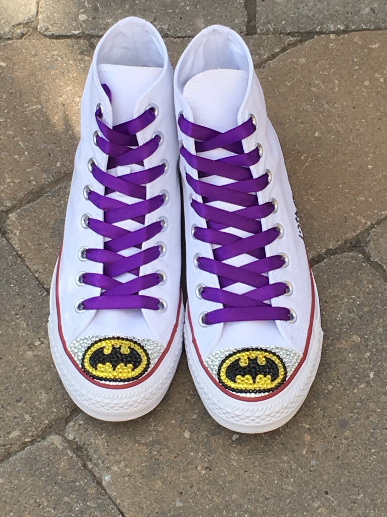 custom batman converse