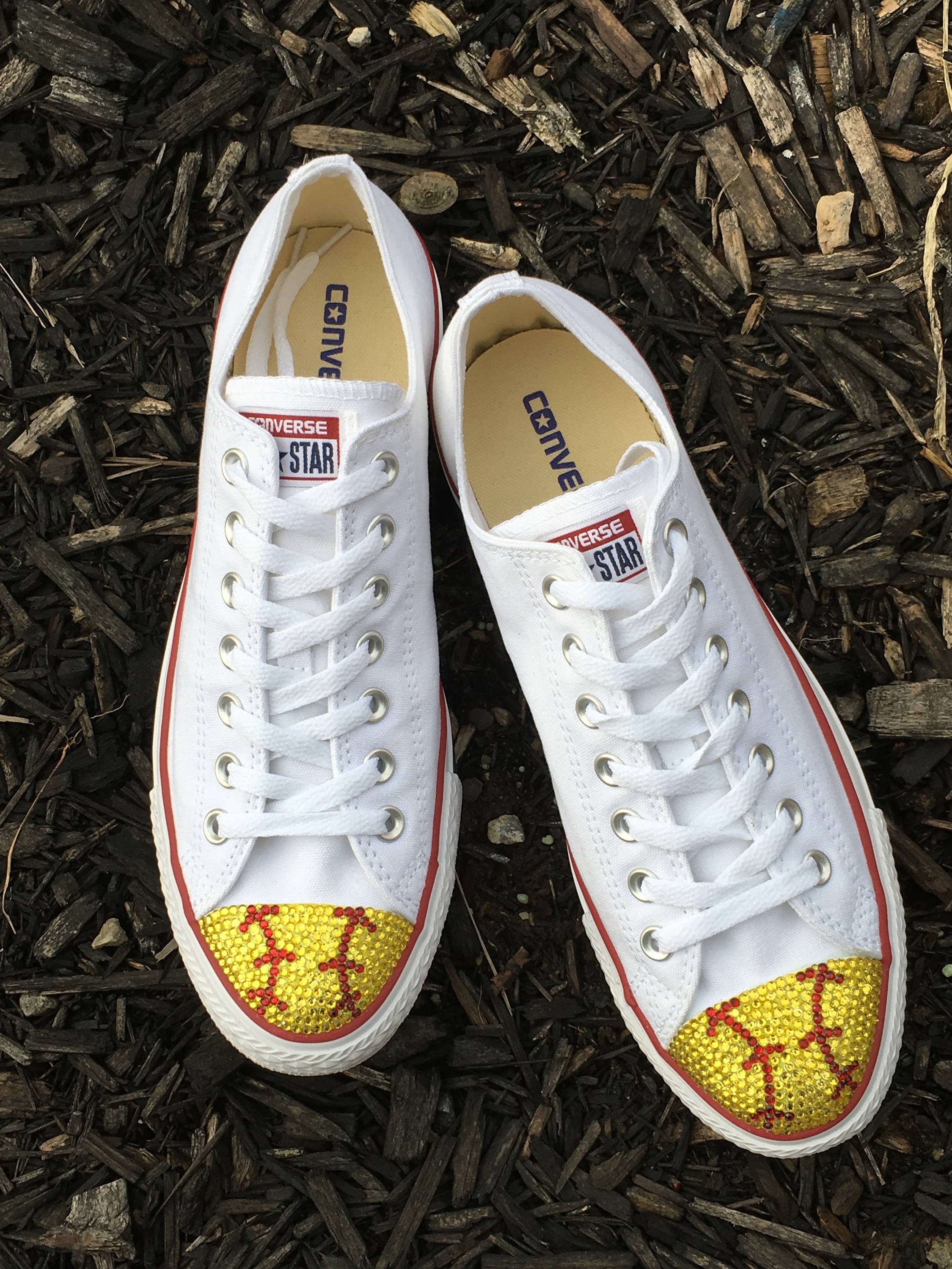 Girl's Softball Bling Converse Shoes. Custom Converse - Etsy Hong Kong Girl's Softball Bling Converse Shoes. Custom Converse - Etsy Hong Kong