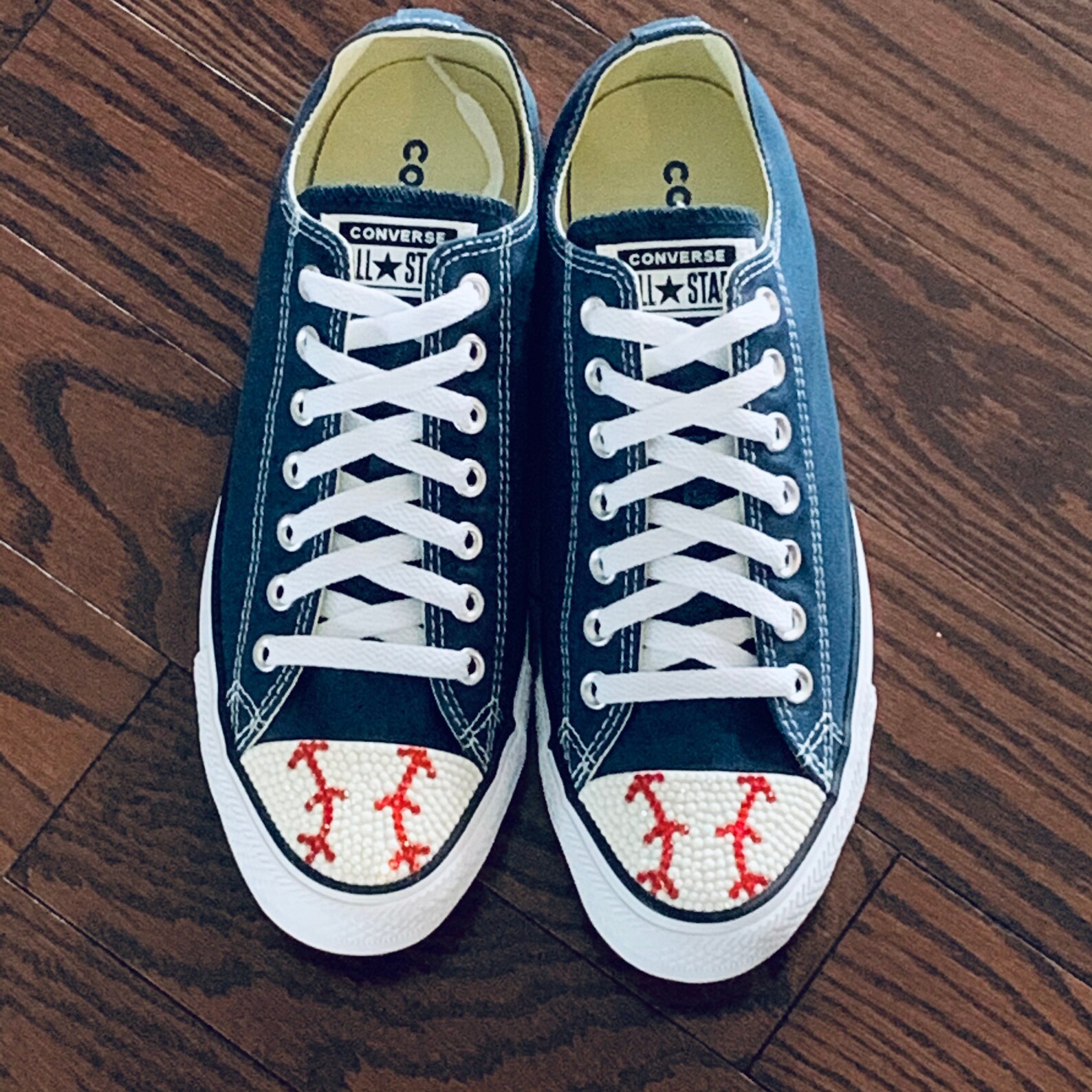 Baseball Shoes. Baseball Custom Converse. Women's Converse Etsy