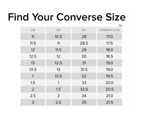 Girls converse size 12 deals