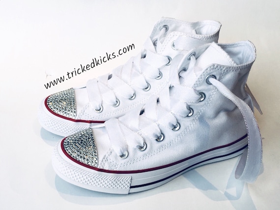 bedazzled converse shoes