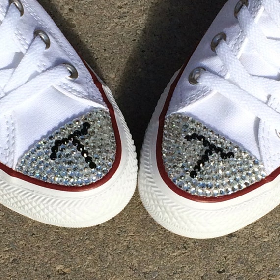 Monogram converse shoes deals