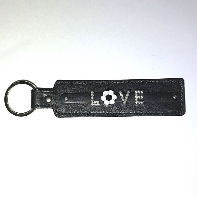 Personalized Keychain. 8mm Slide Charm Keychain. PU Leather Etsy