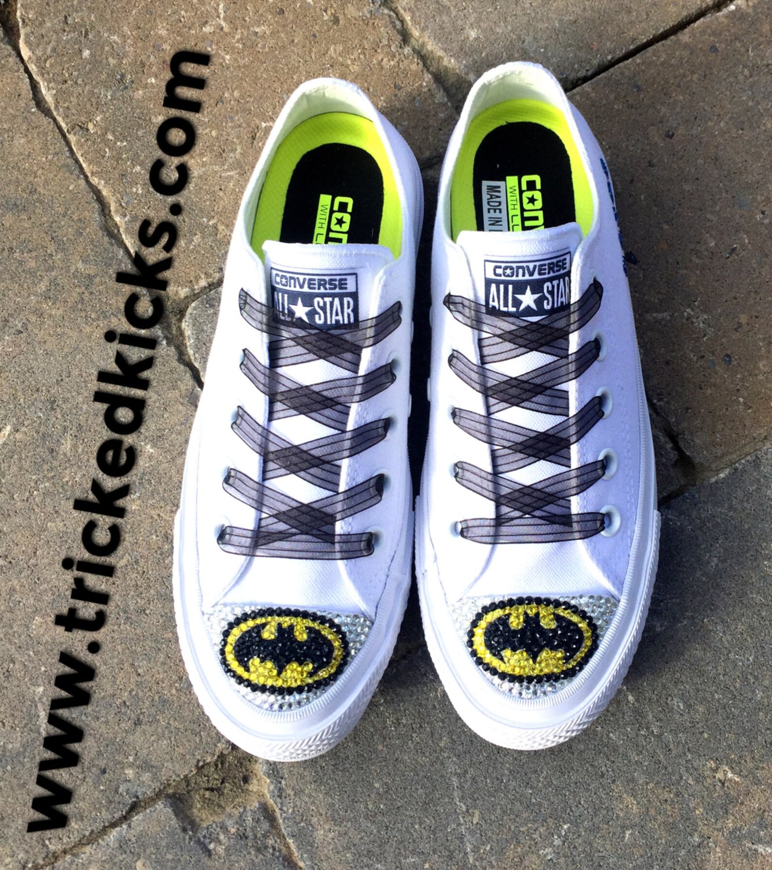 batman converse glow in the dark