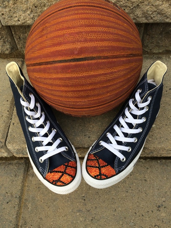 salaris Op de loer liggen gastheer Bling basketbalschoenen. Basketbal Converse Schoenen. Dames - Etsy België