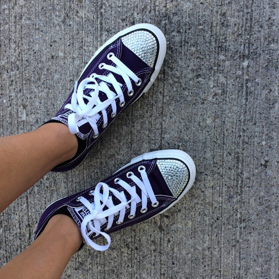 bedazzled converse shoes