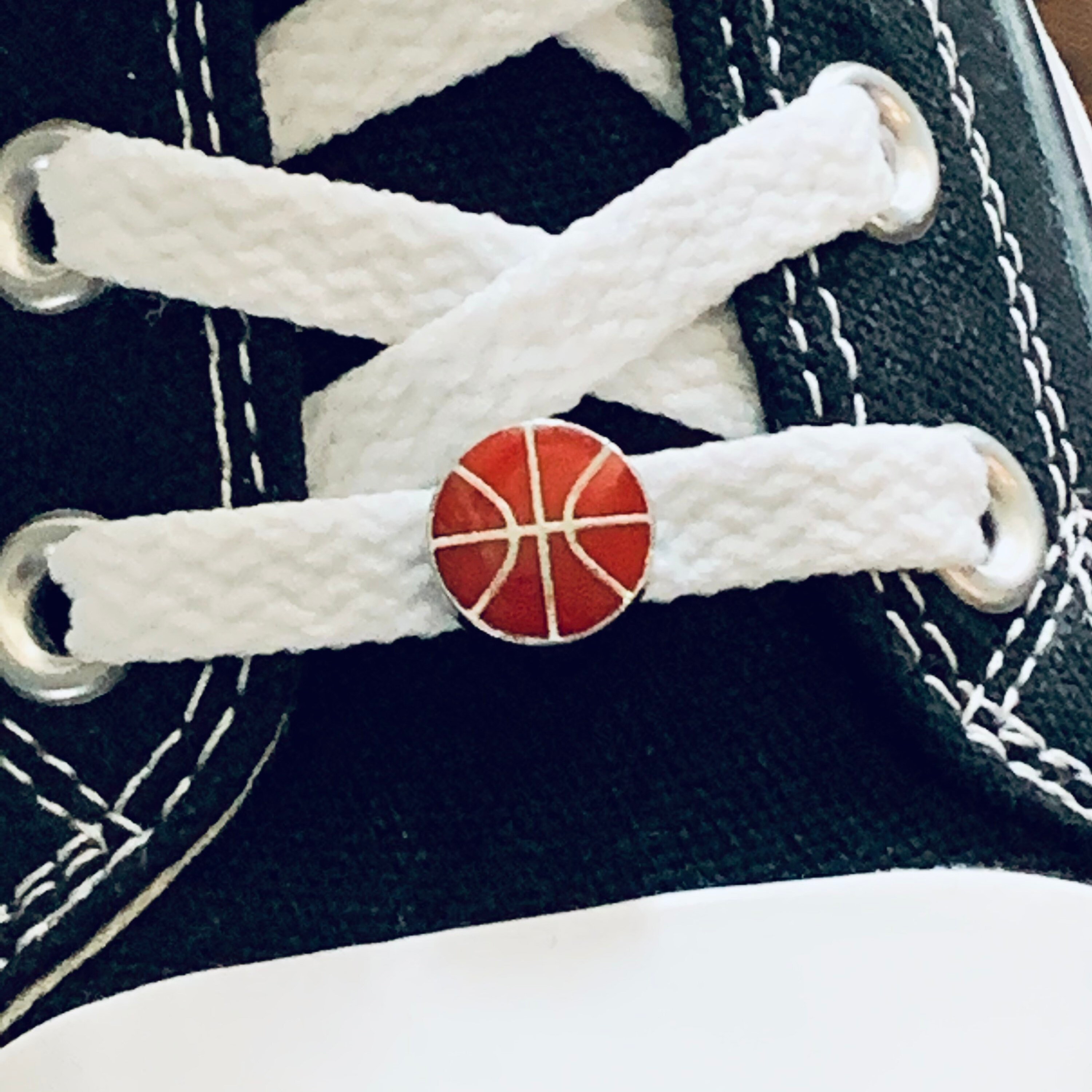 Basketball Shoelace Charm. 8mm Slide Charm. Shoe Jewelry. Etsy