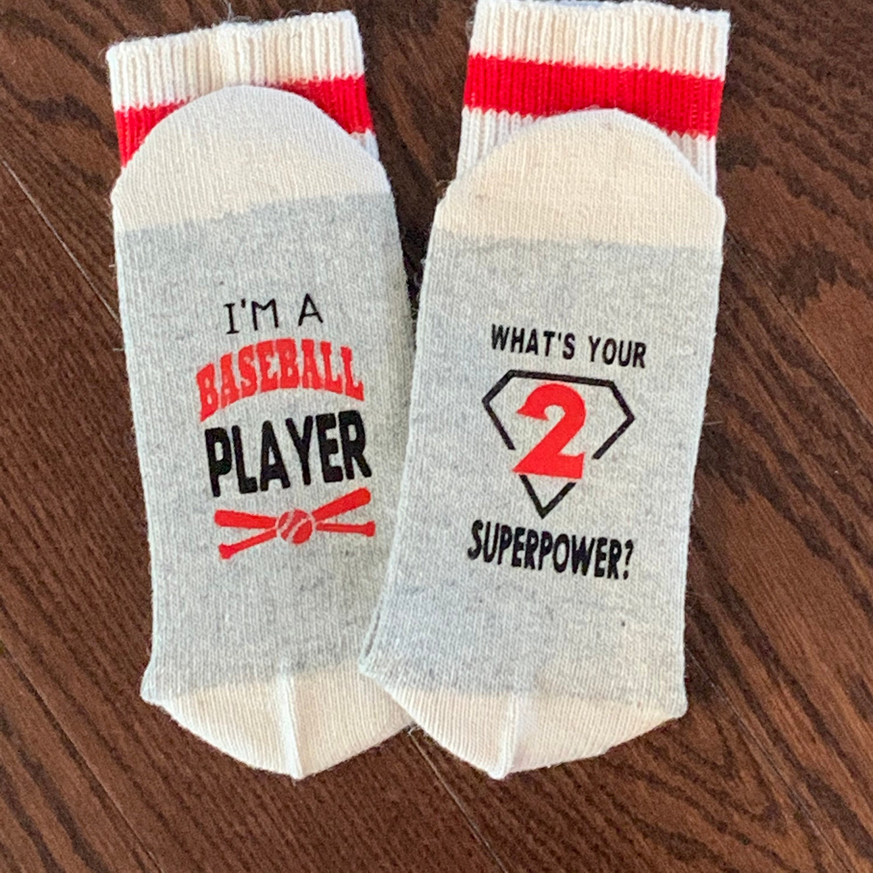 Men's Baseball Socks. I'm A Baseball Player WHAT'S Etsy