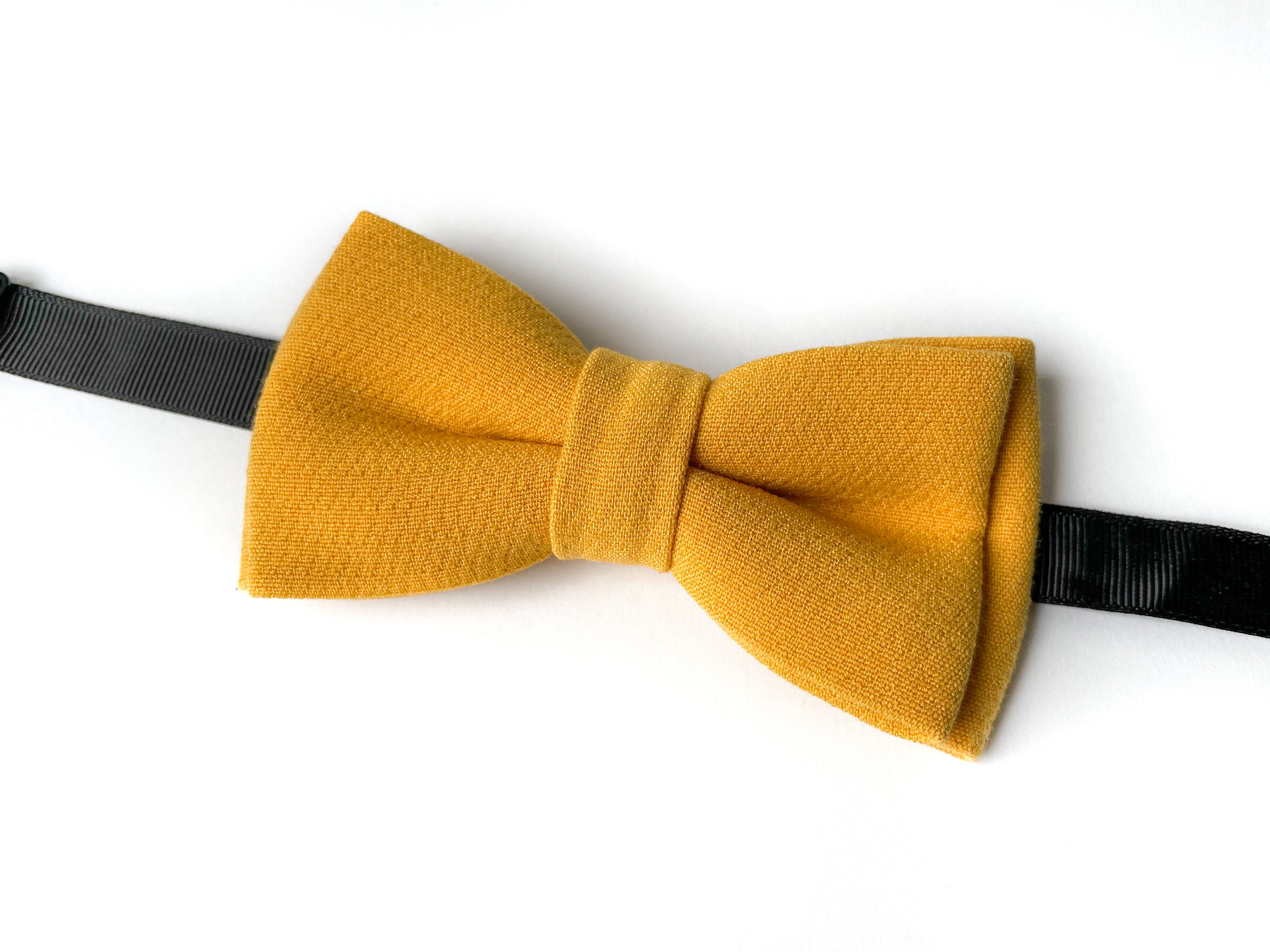 Lazo de lazo amarillo pre atado mejores regalos hechos a Etsy España