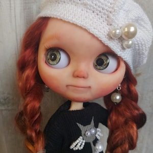Emily Custom Blythe Puppensammlung Puppe Blythe benutzerdefinierte ooak natürlichen Mohairhaar