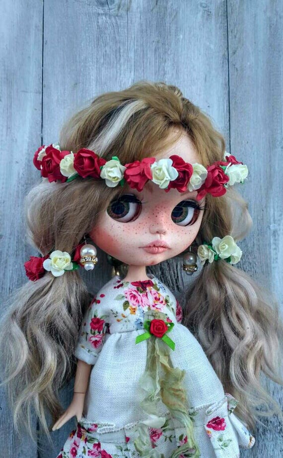 Alisa custom Blythe doll ooak doll mohair weft custom Etsy
