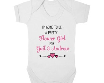 flower girl baby grow