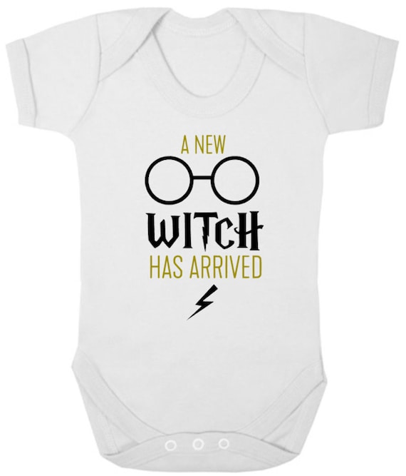 WIZARD New Bodysuit//Grow//Romper Witch Goblet Newborn Gift Potter Baby Shower