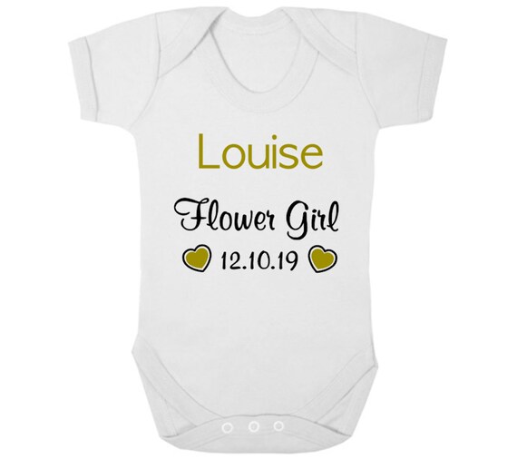 flower girl baby grow