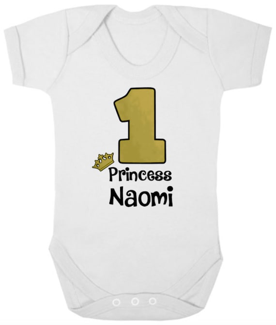 1ST BIRTHDAY New Baby Bodysuit//Grow//Vest//Romper Birthday Girl//Boy Present//Gift