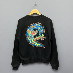 Vintage O’neill Surfing Crewneck Sweatshirt Size Medium Oneill International Team