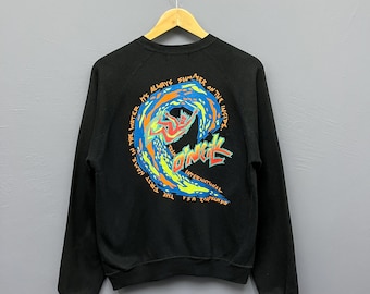 Vintage O’neill Surfing Crewneck Sweatshirt Size M - Oneill International Team