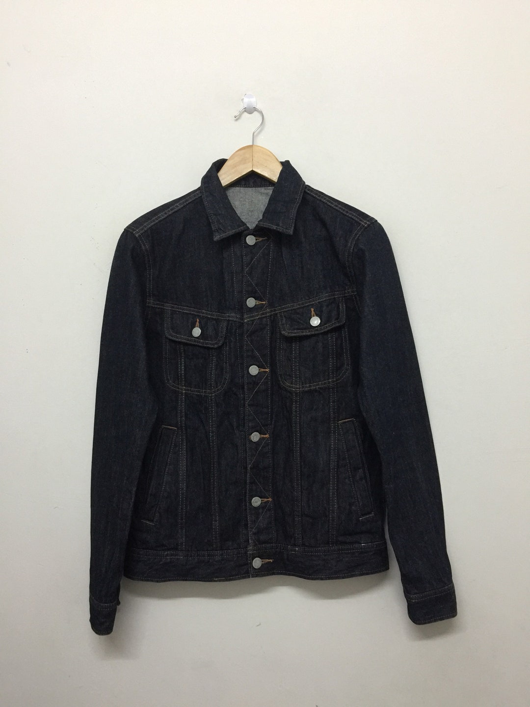 Union Made Denim Jacket Vintage Union Made Indigo Trucker Denim Jeans