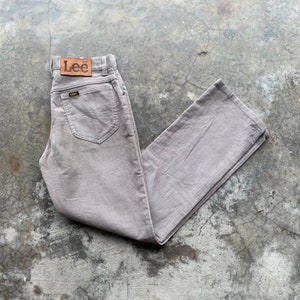 Vintage 70er Jahre Lee Schüler Rider Talon 42 Damen Cord Jeans Größe 27