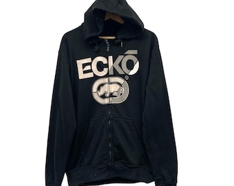 Vintage Ecko Unltd Hoodie, Retro Big Logo Sweatshirt, 90s Hip Hop