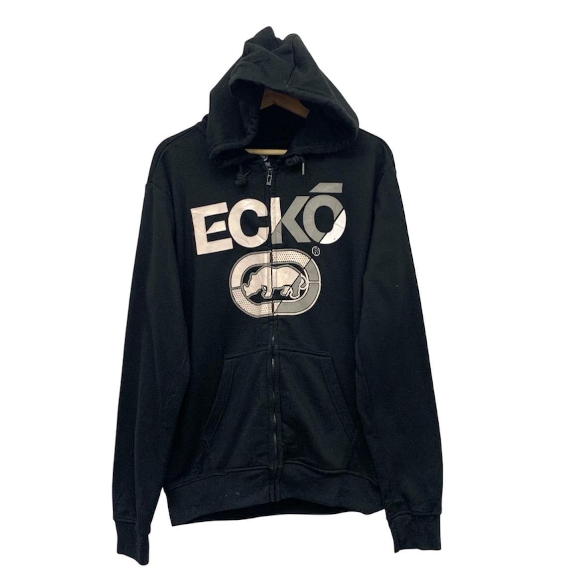 Ecko Hoodie Vintage Ecko Unltd Big Logo Full Zip Hoodie