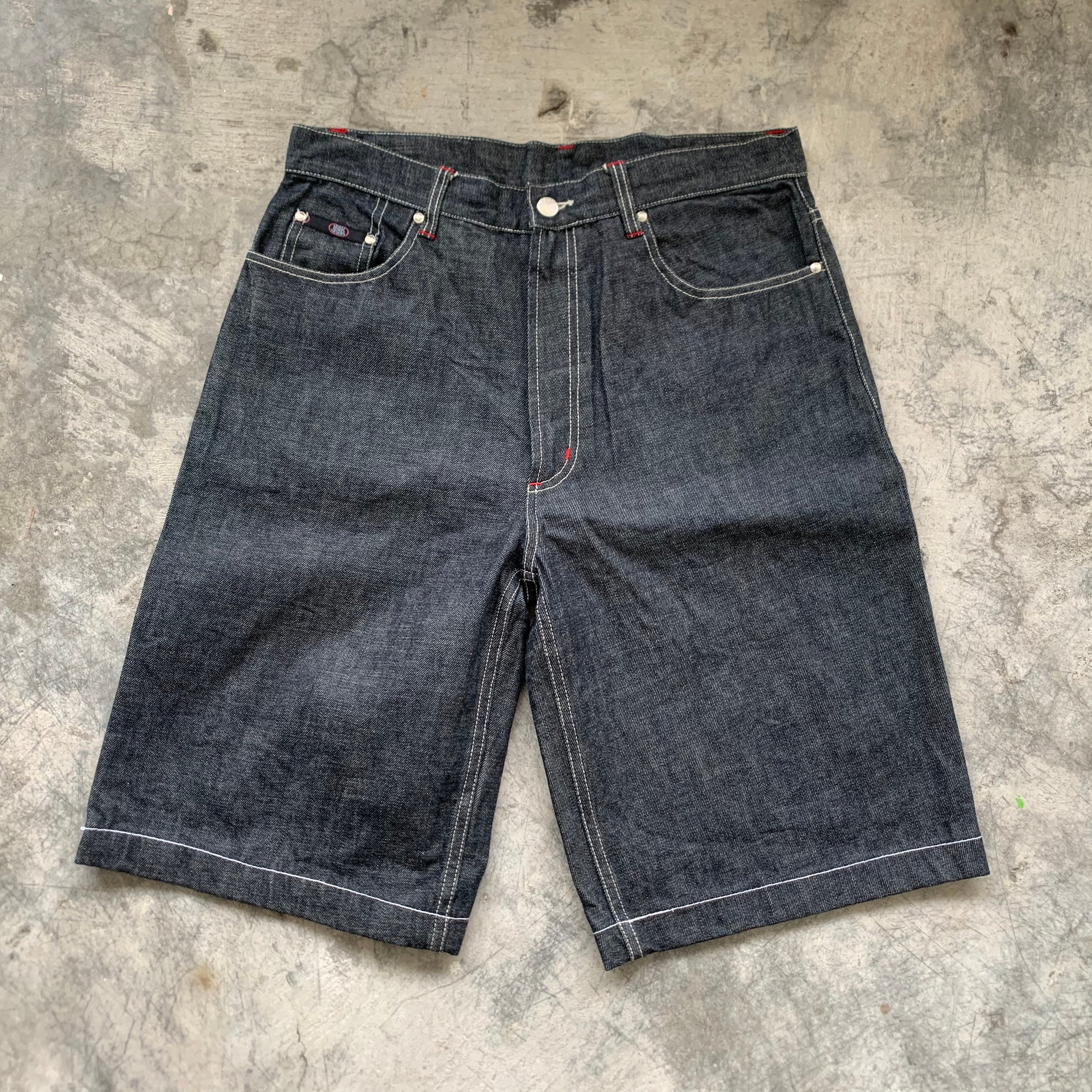 Vintage Cross Colours Short Denim Jeans 